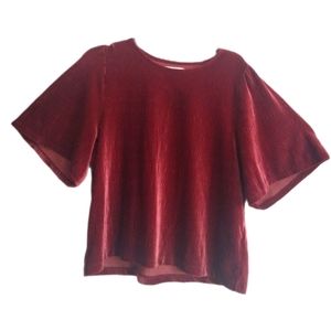 Madewell boho blouse